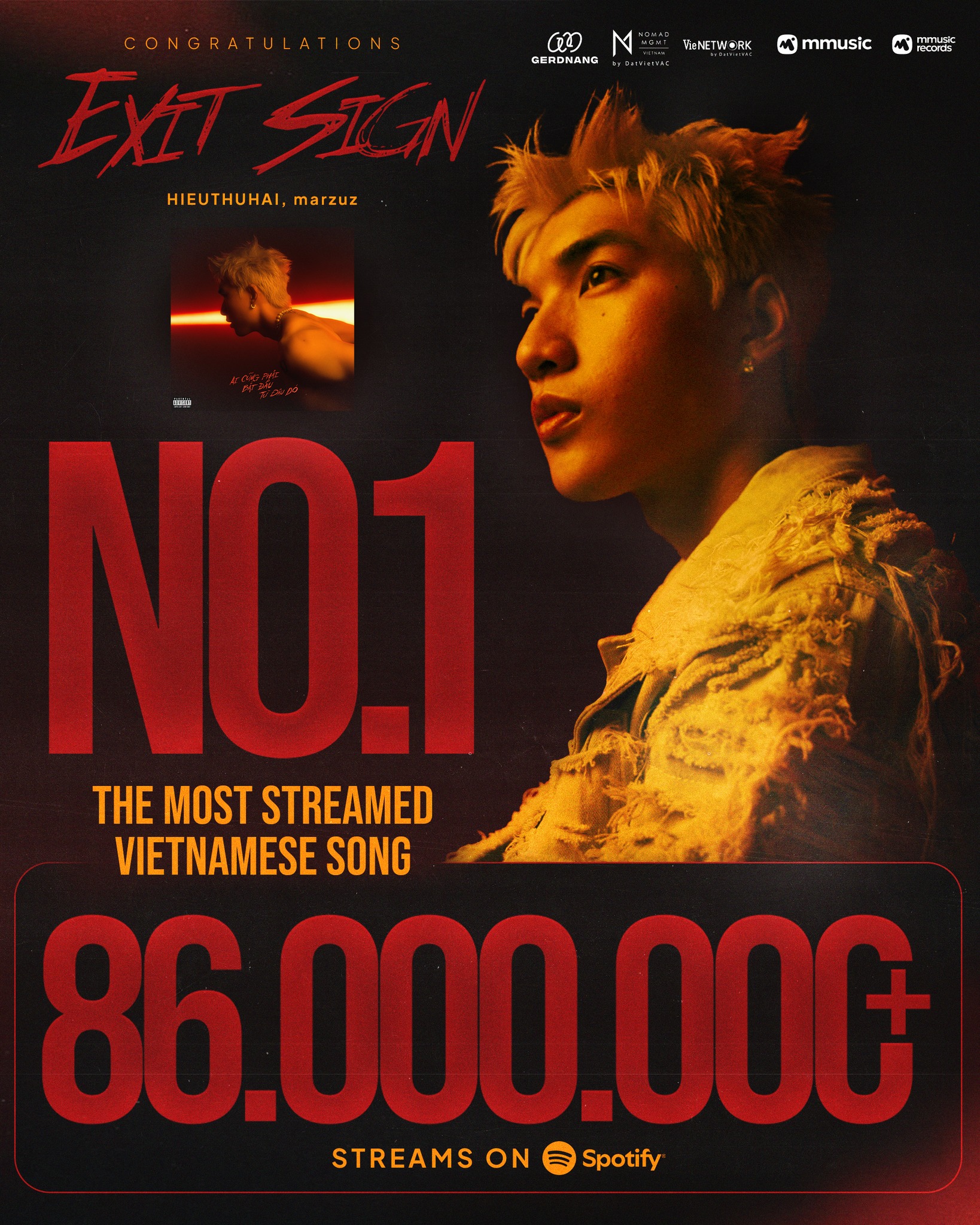 Bài hát được nghe nhiều nhất Spotify Việt Nam: Nam nghệ sĩ ra 1 bài ăn cả đời, Sơn Tùng chưa từng là đối thủ - Ảnh 1.