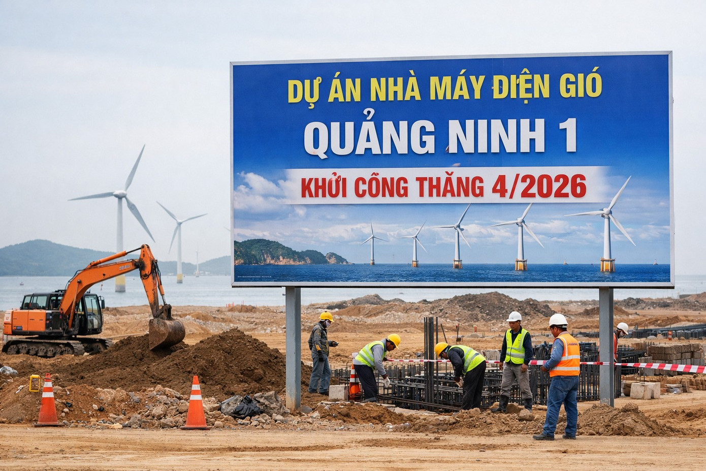 Quảng Ninh sắp có nhà máy điện gió đầu tiên- Ảnh 1.