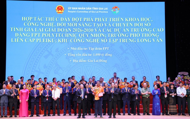 FPT đề xuất cùng Gia Lai xây dựng trung tâm AI, đầu tư hạ tầng công nghệ và giáo dục- Ảnh 1.