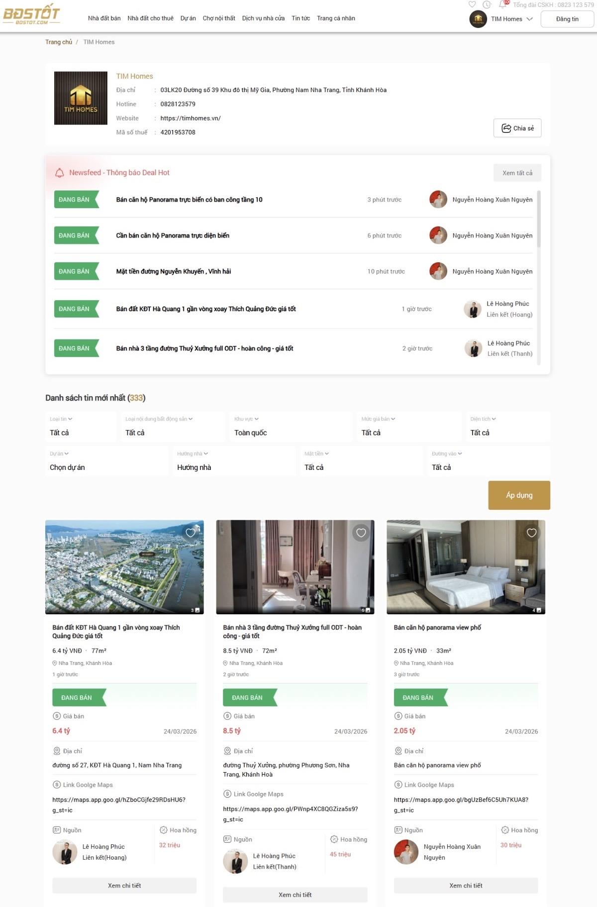 Công cụ quản lý giỏ hàng cho công ty bất động sản từ BDSTOT.COM – hoàn toàn miễn phí - Ảnh 1.
