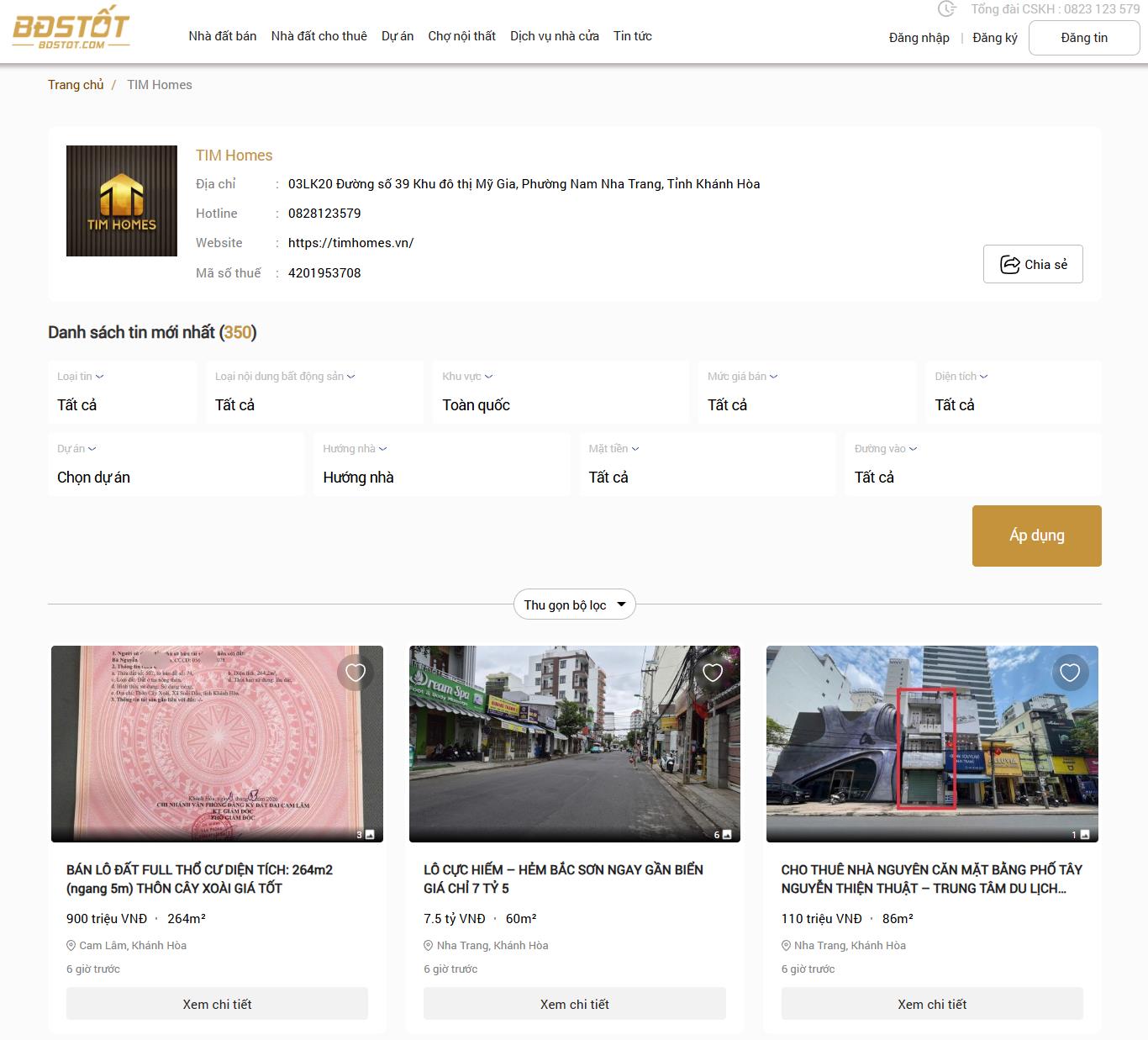 Công cụ quản lý giỏ hàng cho công ty bất động sản từ BDSTOT.COM – hoàn toàn miễn phí - Ảnh 2.