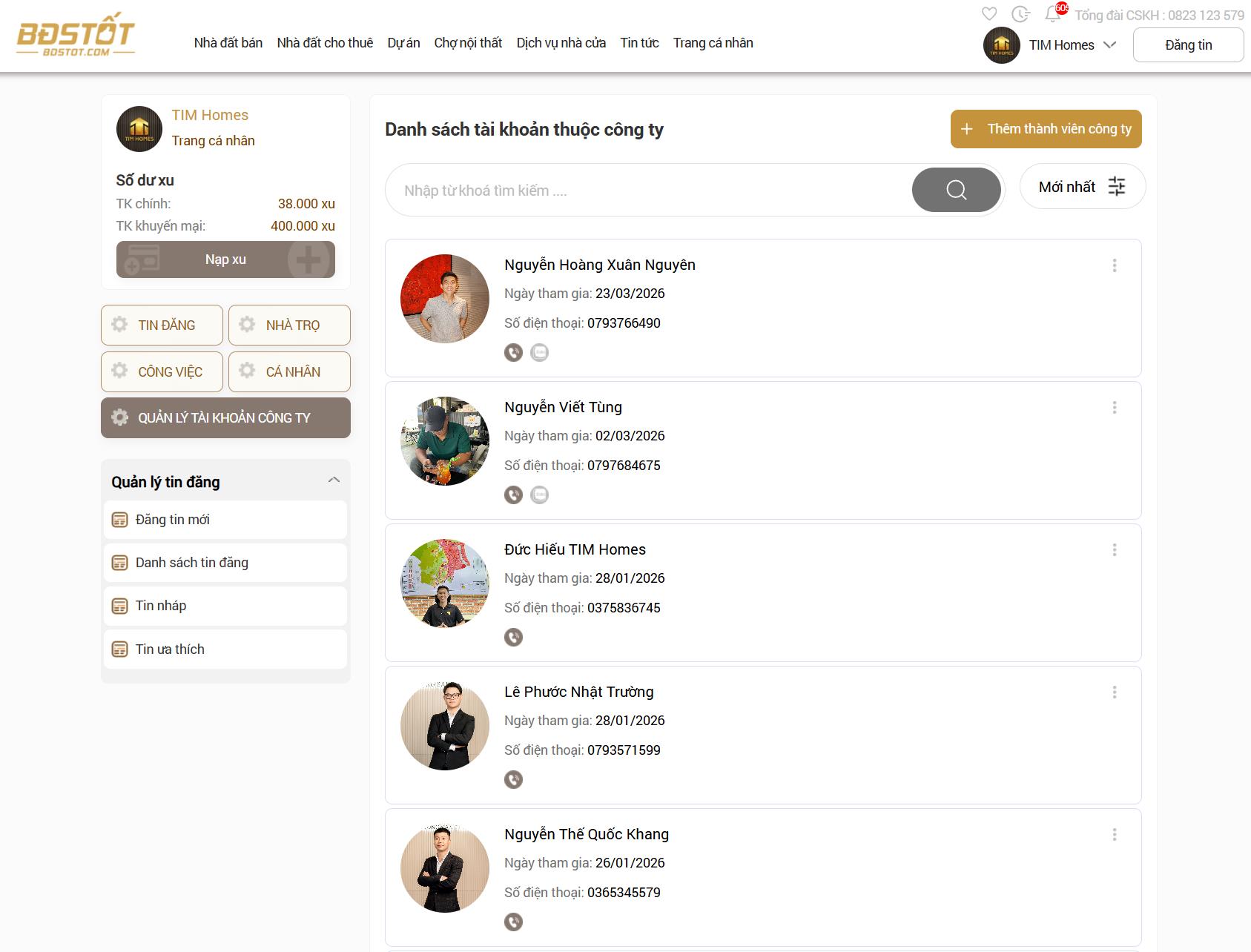 Công cụ quản lý giỏ hàng cho công ty bất động sản từ BDSTOT.COM – hoàn toàn miễn phí - Ảnh 4.