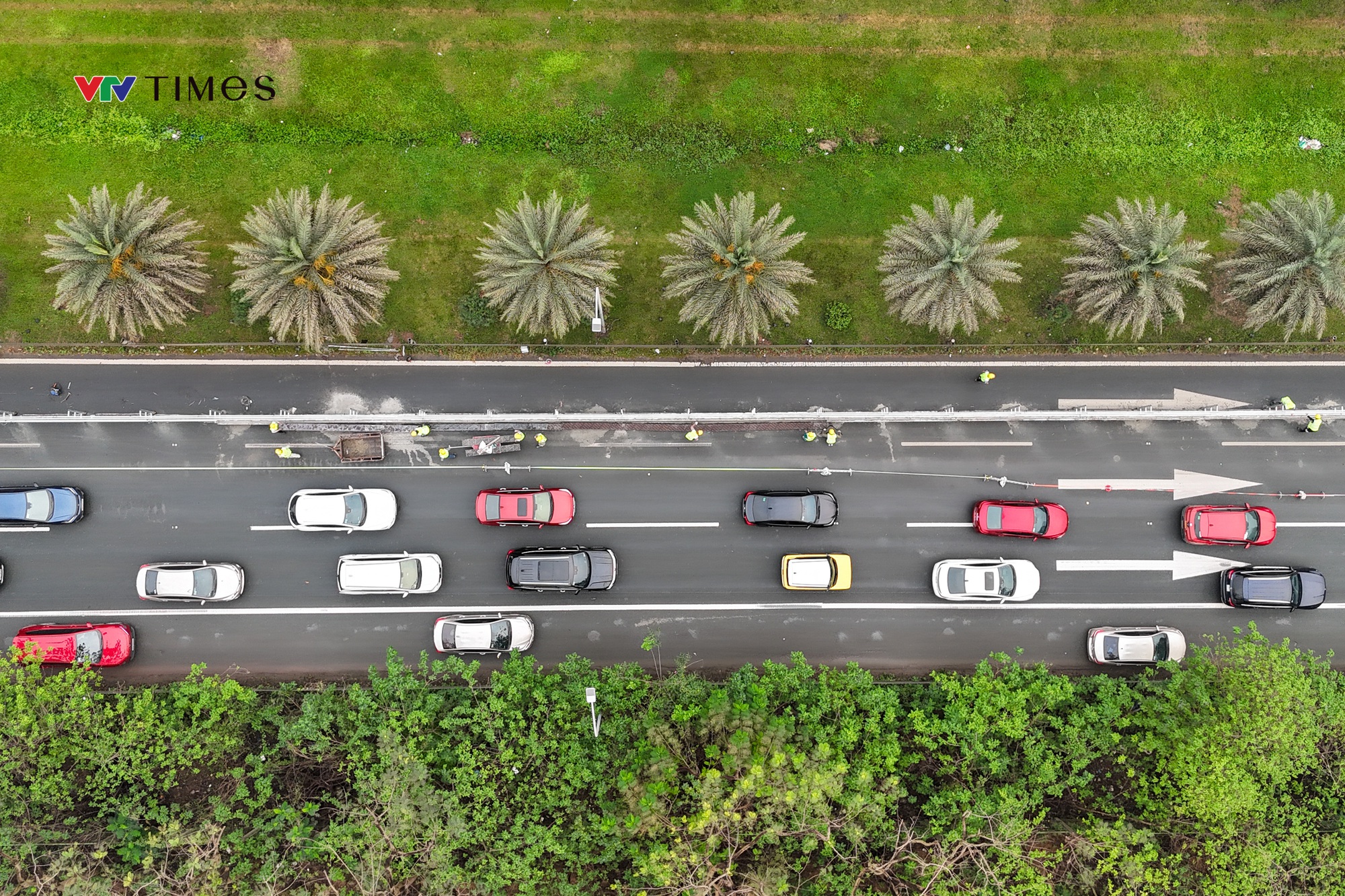 Toàn cảnh dự án Metro số 5 qua Đại lộ Thăng Long đang gấp rút triển khai - Ảnh 5.