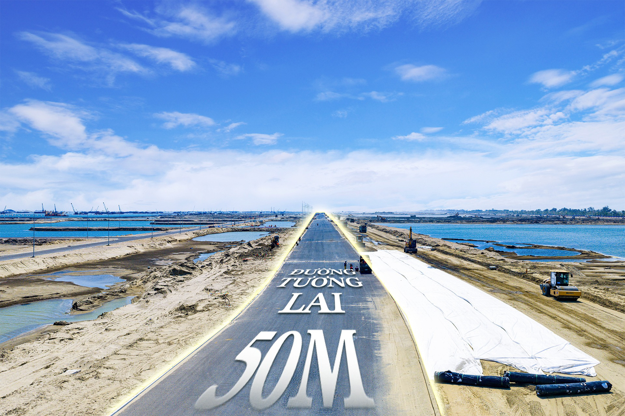 Đại đô thị 10 tỷ USD của tỷ phú Phạm Nhật Vượng dần lộ diện: Hàng nghìn xe chạy cả ngày lẫn đêm, nhà hát 5.000 chỗ bắt đầu xây dựng - Ảnh 3.