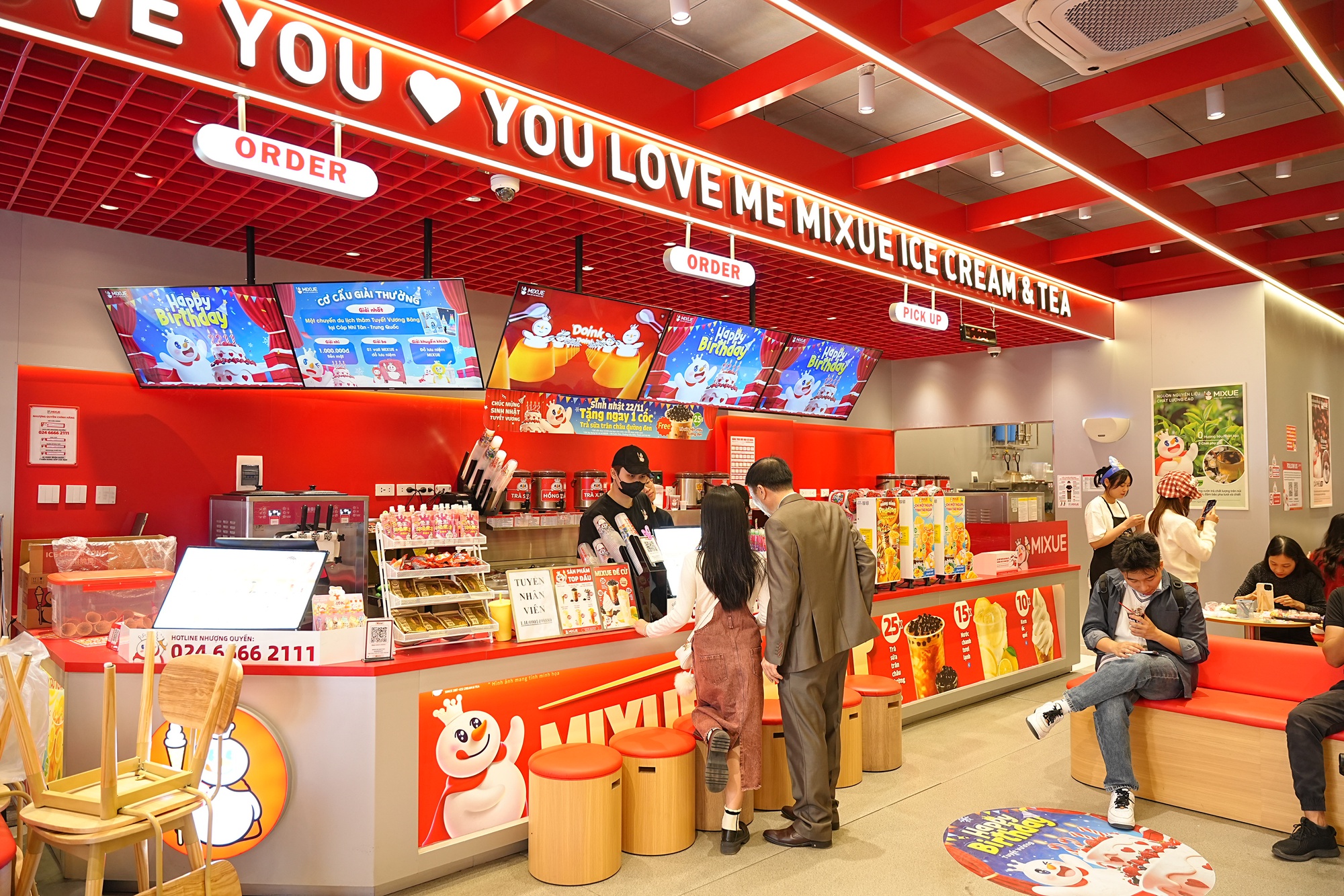 Mixue điều chỉnh cấu trúc cửa hàng tại Việt Nam, hiệu suất tăng lên 1,7 lần - Ảnh 2.