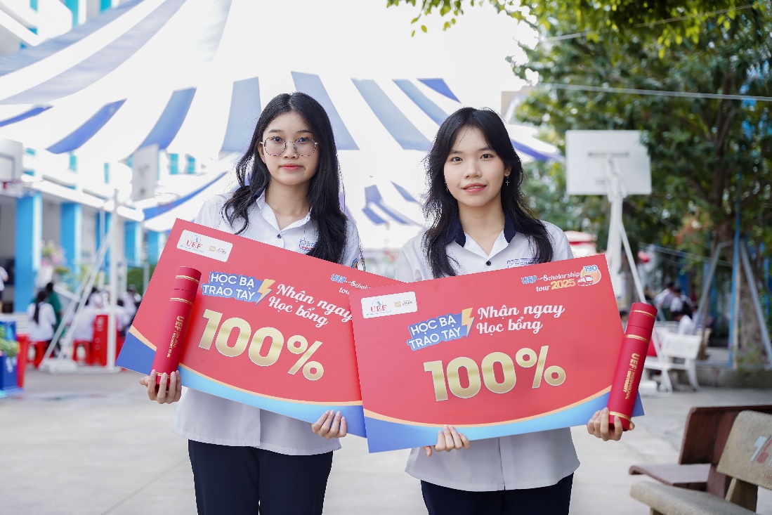 UEF Scholarship Tour 2026: 2000 học sinh lớp 12 sẽ được trao học bổng sớm - Ảnh 1.