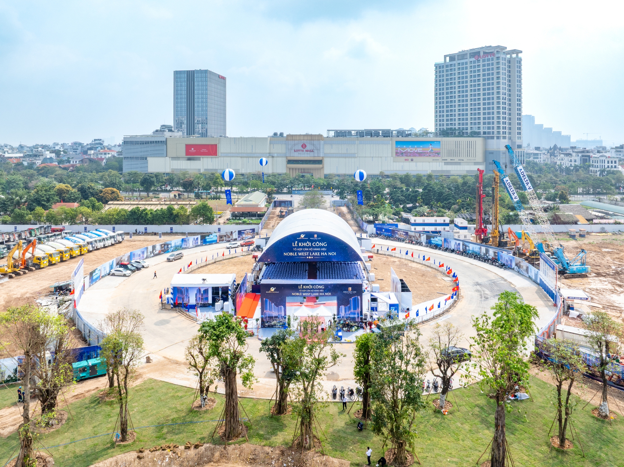 Kích hoạt hai dự án mới trên đất vàng Tây Hồ Tây, Sunshine Group chiếm lĩnh vành đai dự án quy mô lớn tại Ciputra - Ảnh 2.