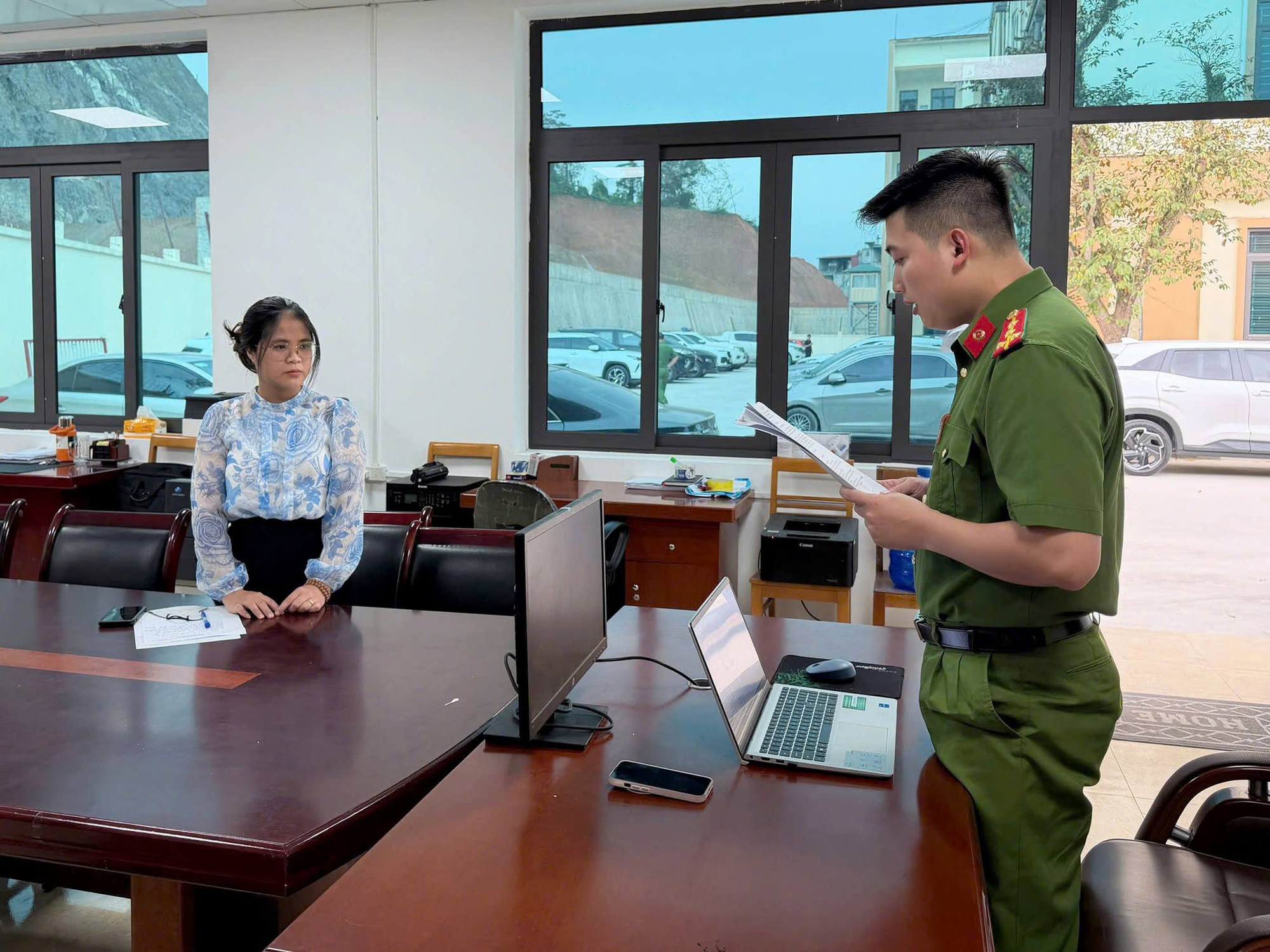 Khởi tố nữ giám đốc Nguyễn Thị Thanh Hiên- Ảnh 1.