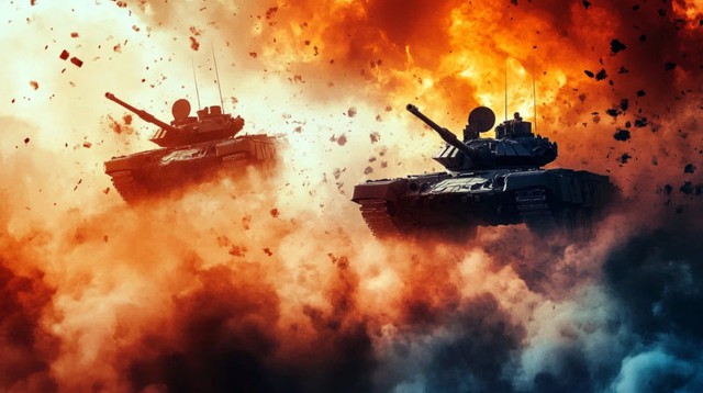 Cháy lớn tàu treo cờ Nga, Kremlin ồ ạt trả đũa Kiev - Ông Putin ban sắc lệnh nóng, quân đội thay đổi từ hôm nay- Ảnh 1.