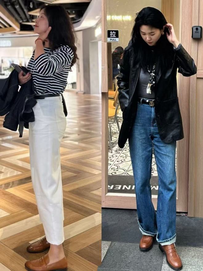 Giày trắng "thất sủng" rồi! Mùa xuân năm nay chị em cứ sắm "giày nâu" đảm bảo mặc gì cũng sang, hack dáng cực đỉnh - Ảnh 7.