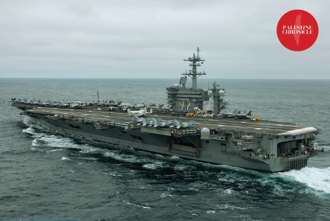 Iran nói đánh trúng tàu sân bay Mỹ, bác tin đóng eo biển Hormuz - Ảnh 1.