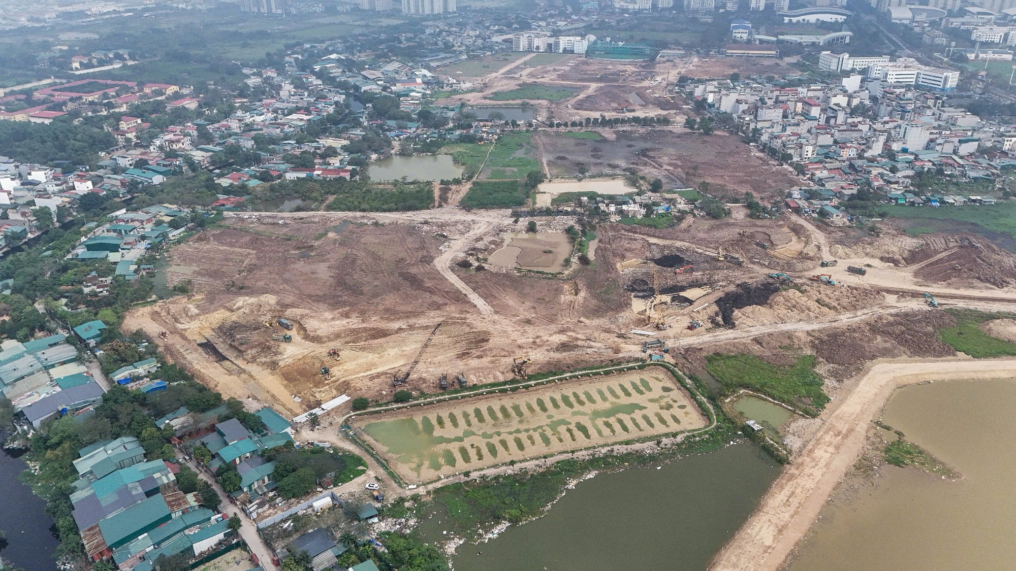 Hồ điều hòa Phú Đô Hà Nội: Dự án chống ngập khẩn cấp 800 tỉ đồng - Ảnh 1.