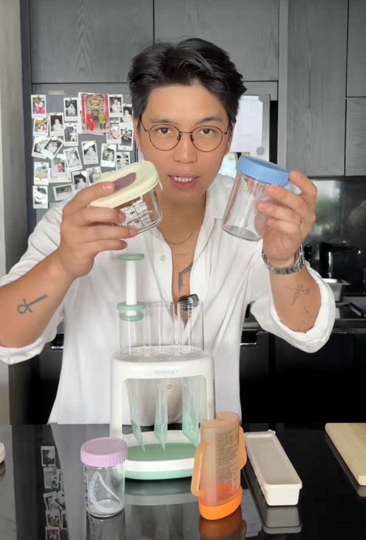 Ái nữ của Ngô Thanh Vân chính thức ăn dặm, Huy Trần khoe loạt “đồ nghề” xịn sò, một chiếc máy đã hơn 6 triệu khiến các mẹ bỉm trầm trồ- Ảnh 15.