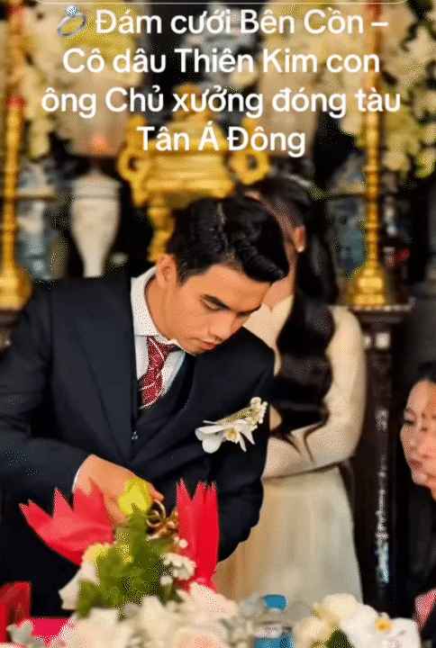 Lễ cưới của ái nữ "ông trùm" đóng tàu Tiền Giang: Không gian tiệc rộng lớn nhưng tư gia nhà gái mới là điểm nhấn- Ảnh 6.