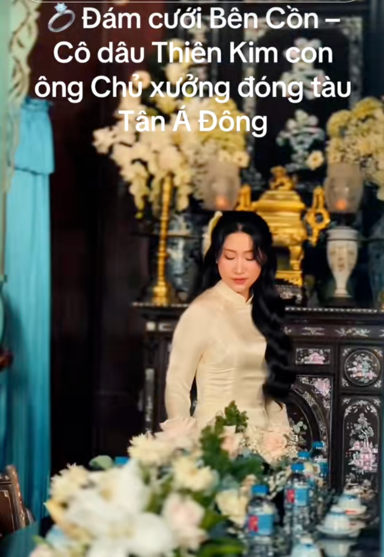 Lễ cưới của ái nữ "ông trùm" đóng tàu Tiền Giang: Không gian tiệc rộng lớn nhưng tư gia nhà gái mới là điểm nhấn- Ảnh 5.