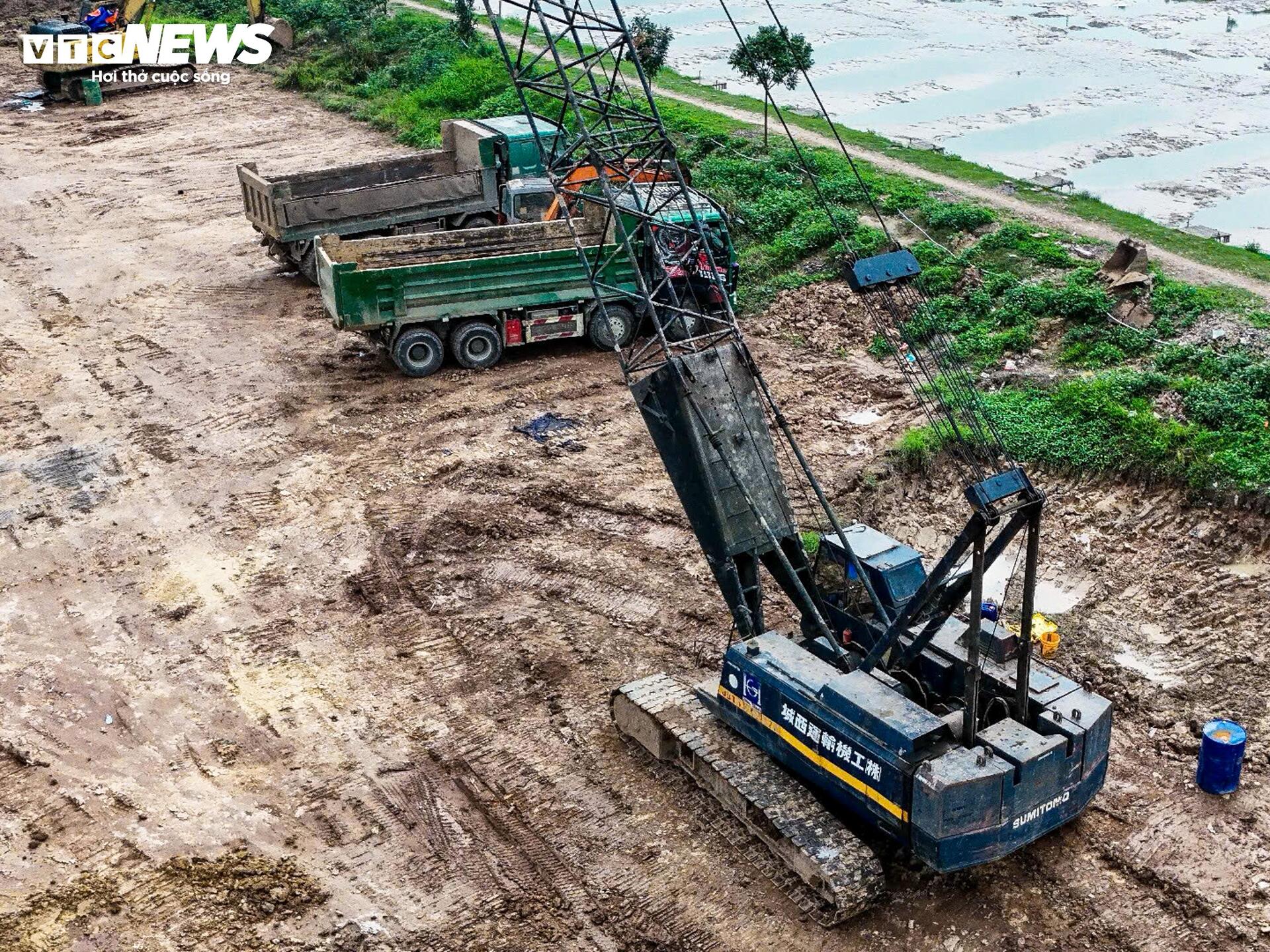 Tăng tốc thi công dự án hồ điều hòa 800 tỷ đồng gần sân Mỹ Đình- Ảnh 11.