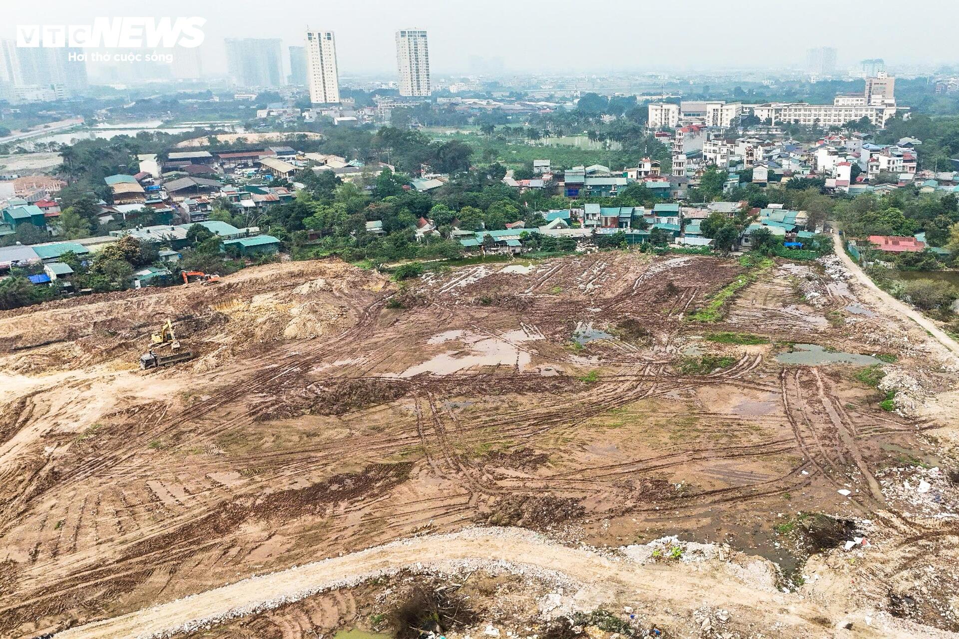 Tăng tốc thi công dự án hồ điều hòa 800 tỷ đồng gần sân Mỹ Đình- Ảnh 2.