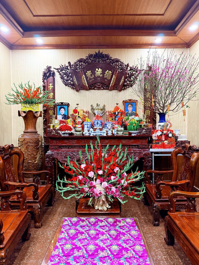 Đại úy Thăng Văn Cương chăm sóc con trai Hòa Minzy trong căn biệt thự bề thế ở Bắc Ninh  - Ảnh 15.