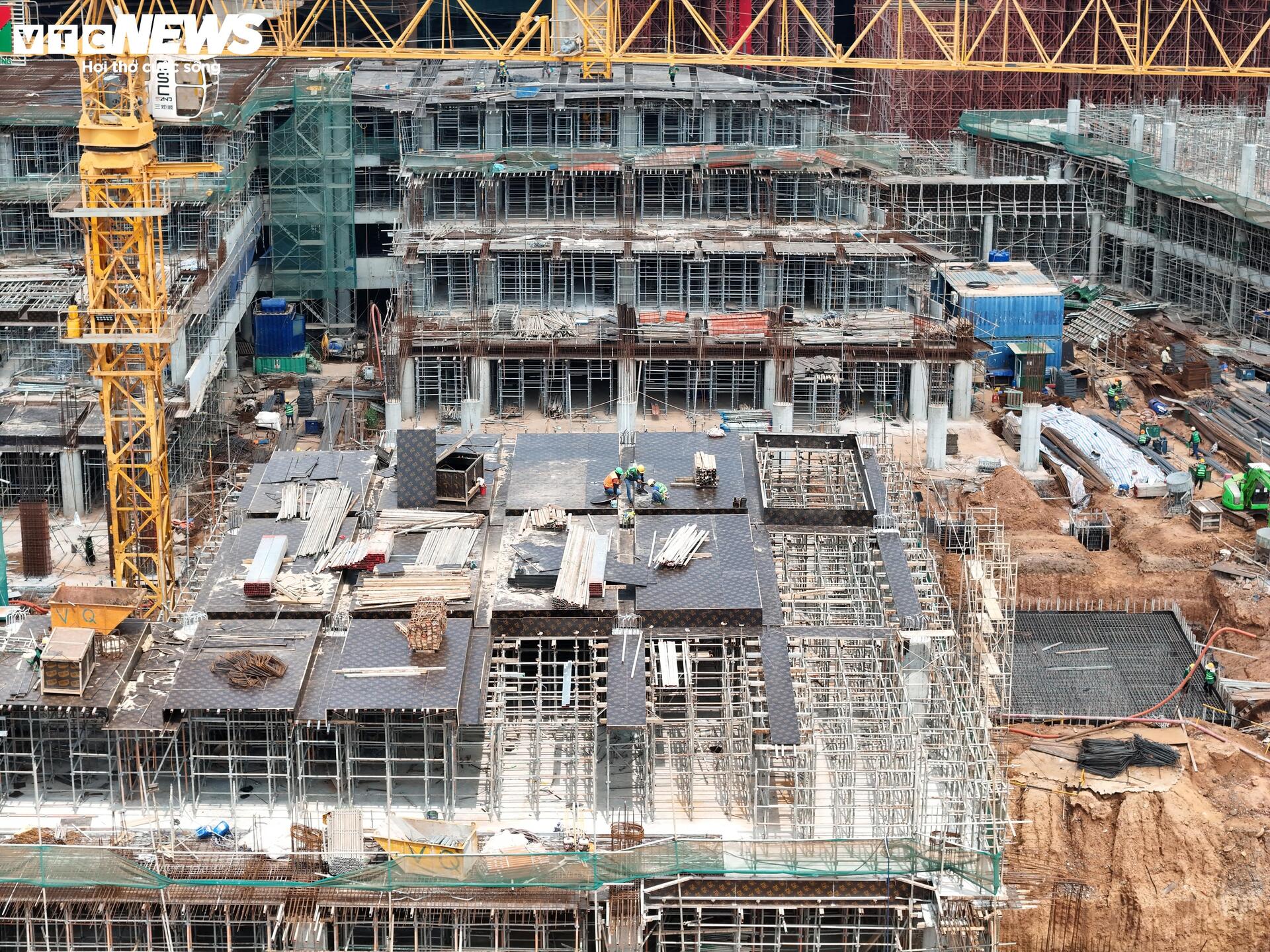 Toàn cảnh sân bay Long Thành trước mốc dự kiến vận hành thương mại - Ảnh 7.