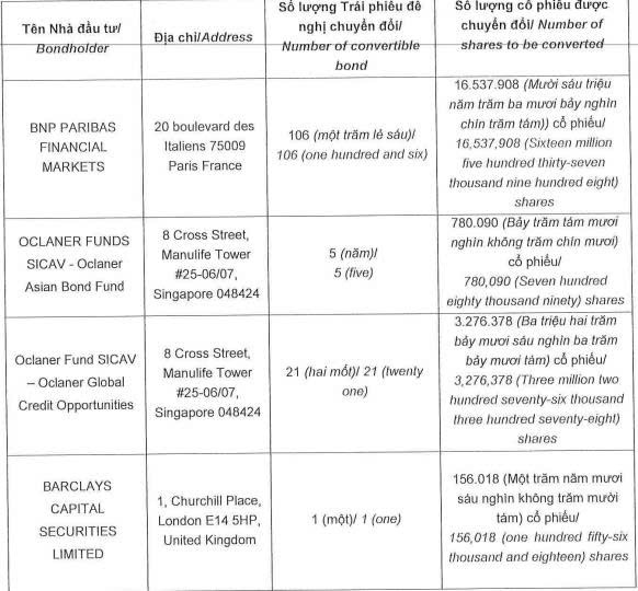 Novaland phát hành 2,4 triệu cổ phiếu chuyển đổi cho trái chủ nước ngoài - Ảnh 2.