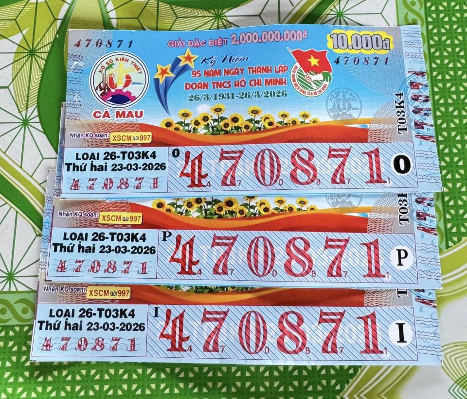 Hành động lạ của người đàn ông trúng giải độc đắc xổ số miền Nam 2026 - Ảnh 1.