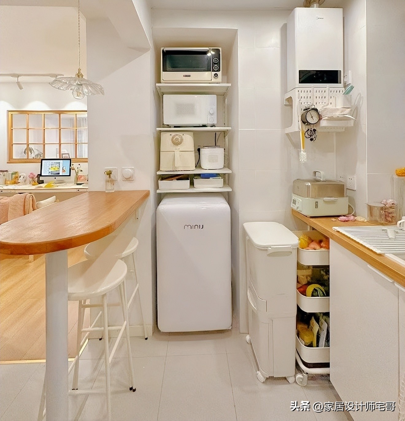 Ly hôn ở tuổi 33: Dù đổ vỡ, mẹ 1 con vẫn sống yên bình trong căn hộ 43m² - Ảnh 1.