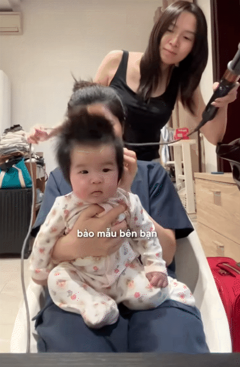 Từ ở cữ 60 triệu đến thuê bảo mẫu 50 triệu/tháng: ái nữ Xuân Hinh gây chú ý với cách nuôi con "chịu chi" - Ảnh 7.