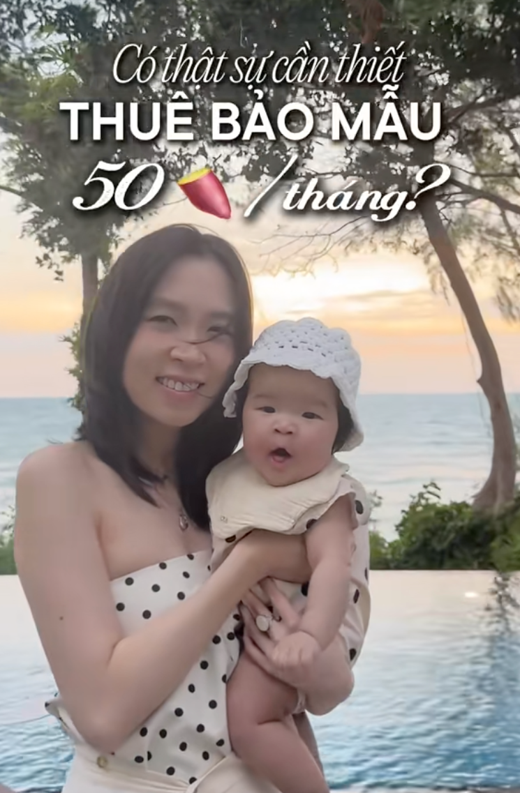 Từ ở cữ 60 triệu đến thuê bảo mẫu 50 triệu/tháng: ái nữ Xuân Hinh gây chú ý với cách nuôi con "chịu chi" - Ảnh 1.