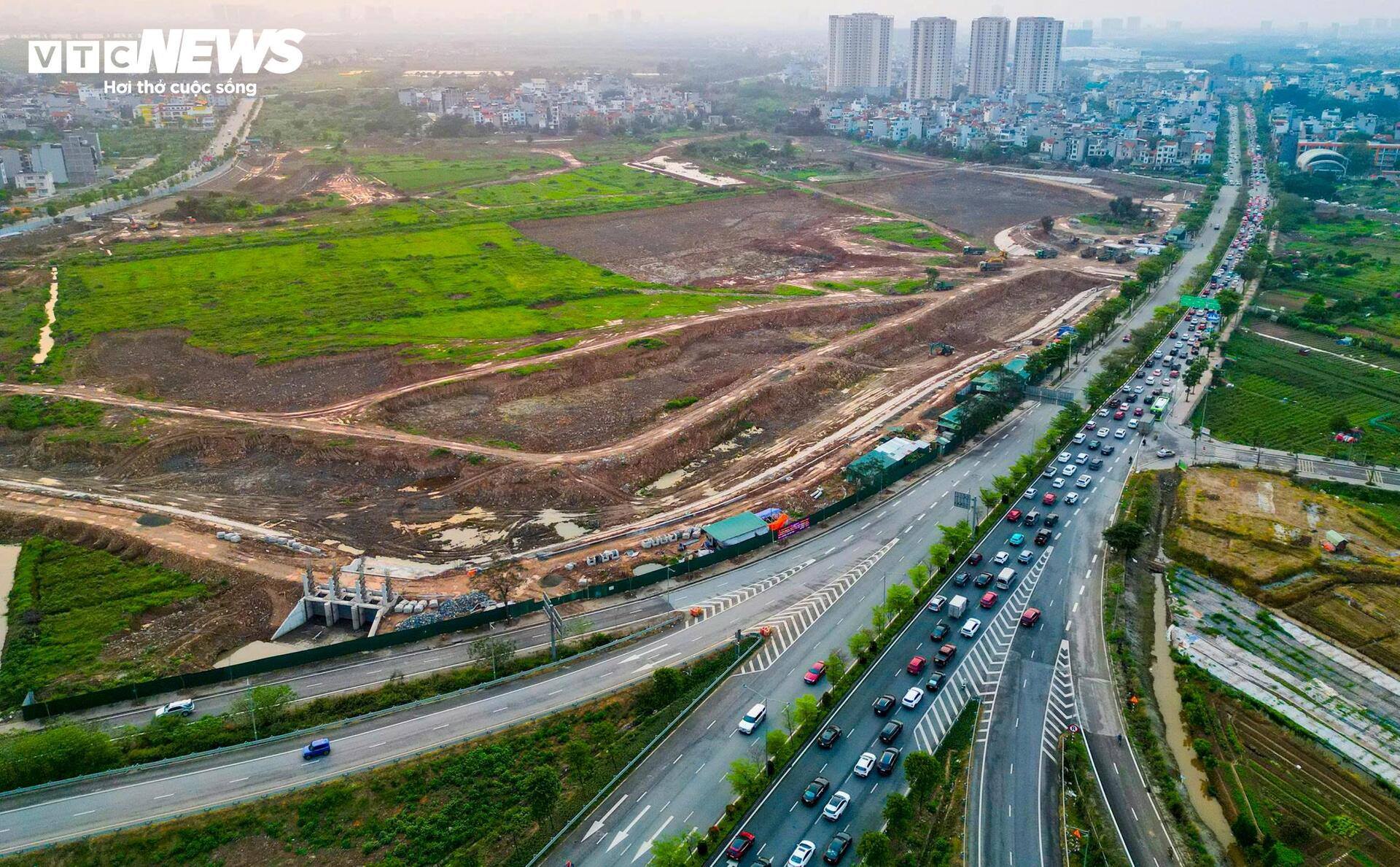 Mục sở thị 'siêu hồ' hơn 30ha giúp giảm ngập phía Đông Hà Nội- Ảnh 10.