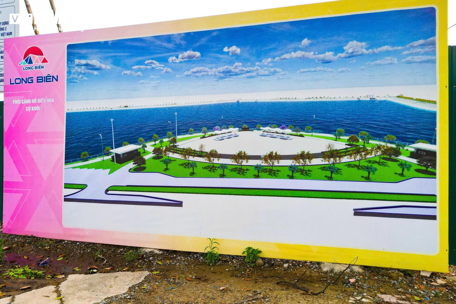 Mục sở thị 'siêu hồ' hơn 30ha giúp giảm ngập phía Đông Hà Nội- Ảnh 3.