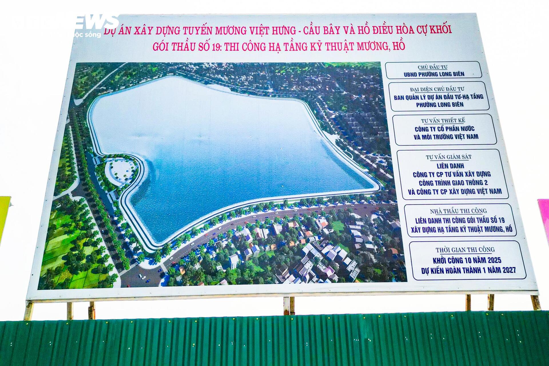 Mục sở thị 'siêu hồ' hơn 30ha giúp giảm ngập phía Đông Hà Nội- Ảnh 2.