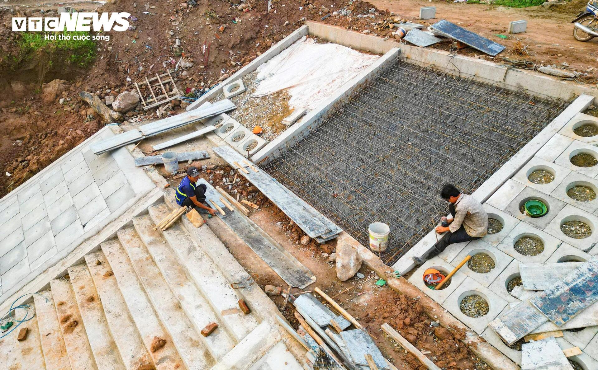 Mục sở thị 'siêu hồ' hơn 30ha giúp giảm ngập phía Đông Hà Nội- Ảnh 9.