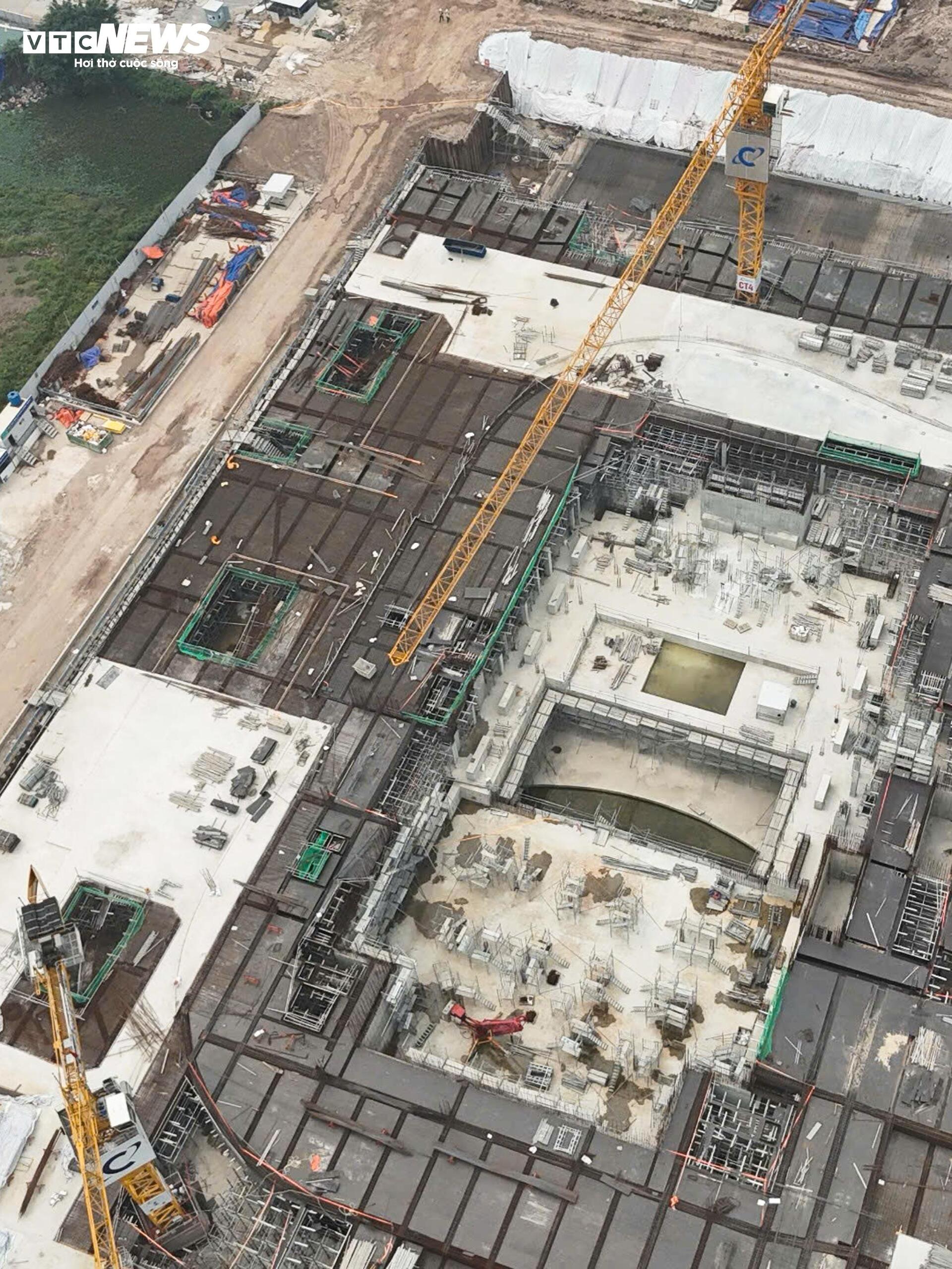 Cận cảnh nhà hát Opera Hà Nội dần lộ diện ở bán đảo Quảng An- Ảnh 7.