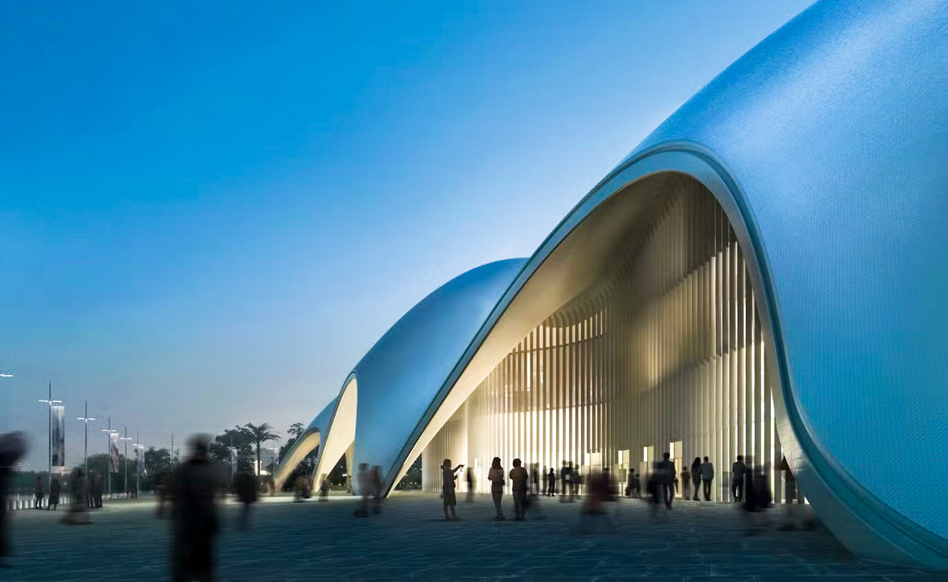 Cận cảnh nhà hát Opera Hà Nội dần lộ diện ở bán đảo Quảng An- Ảnh 3.