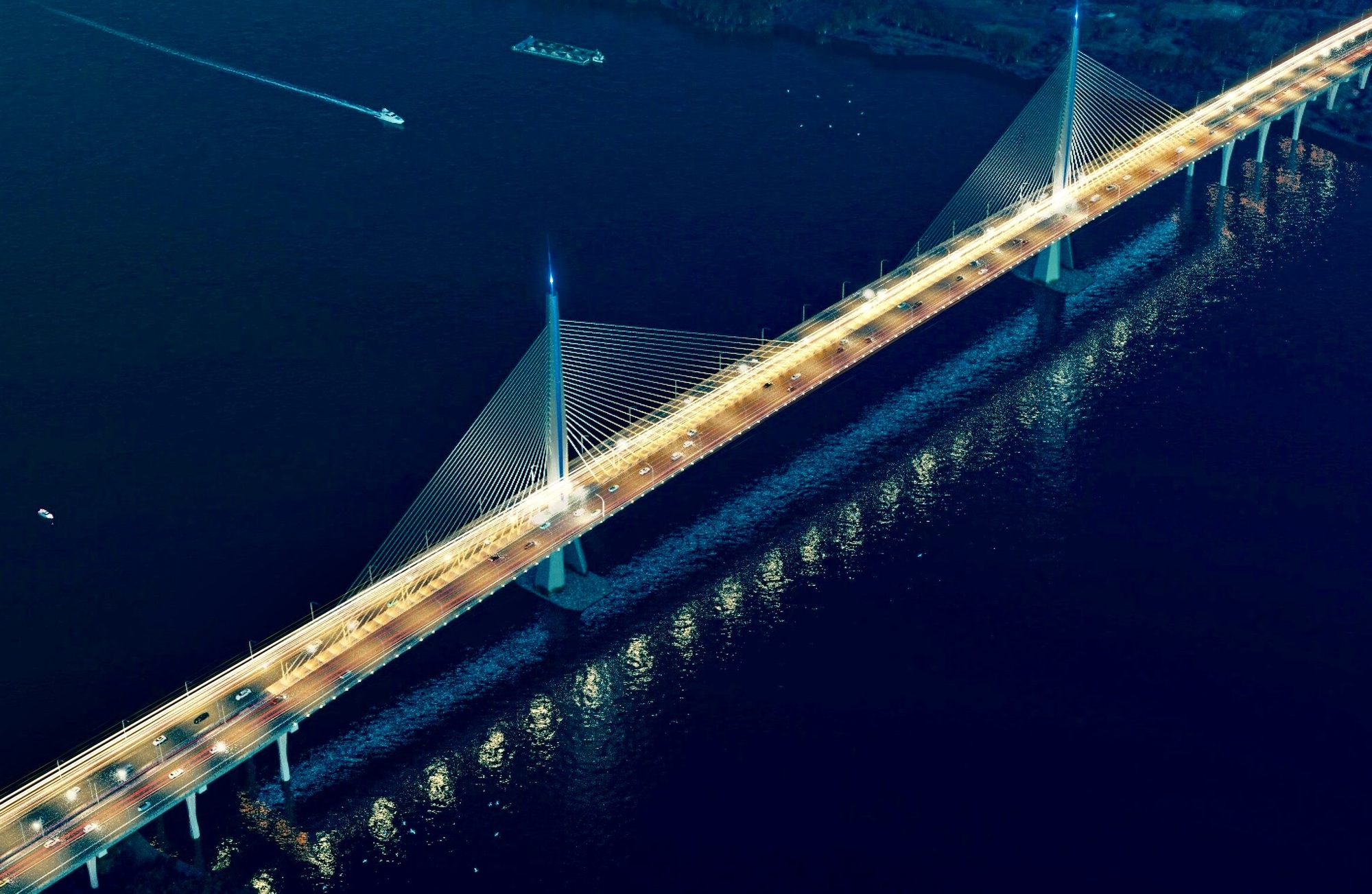 Một cây cầu hơn 11.000 tỷ đồng nối hai “đầu tàu” kinh tế phía Nam chuẩn bị khởi công - Ảnh 1.