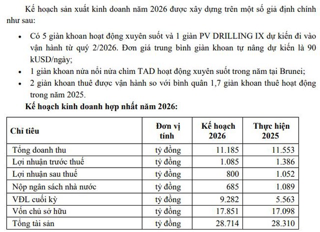 PV Drilling sẽ không chia cổ tức, dự kiến tăng vốn lên 9.200 tỷ đồng- Ảnh 1.