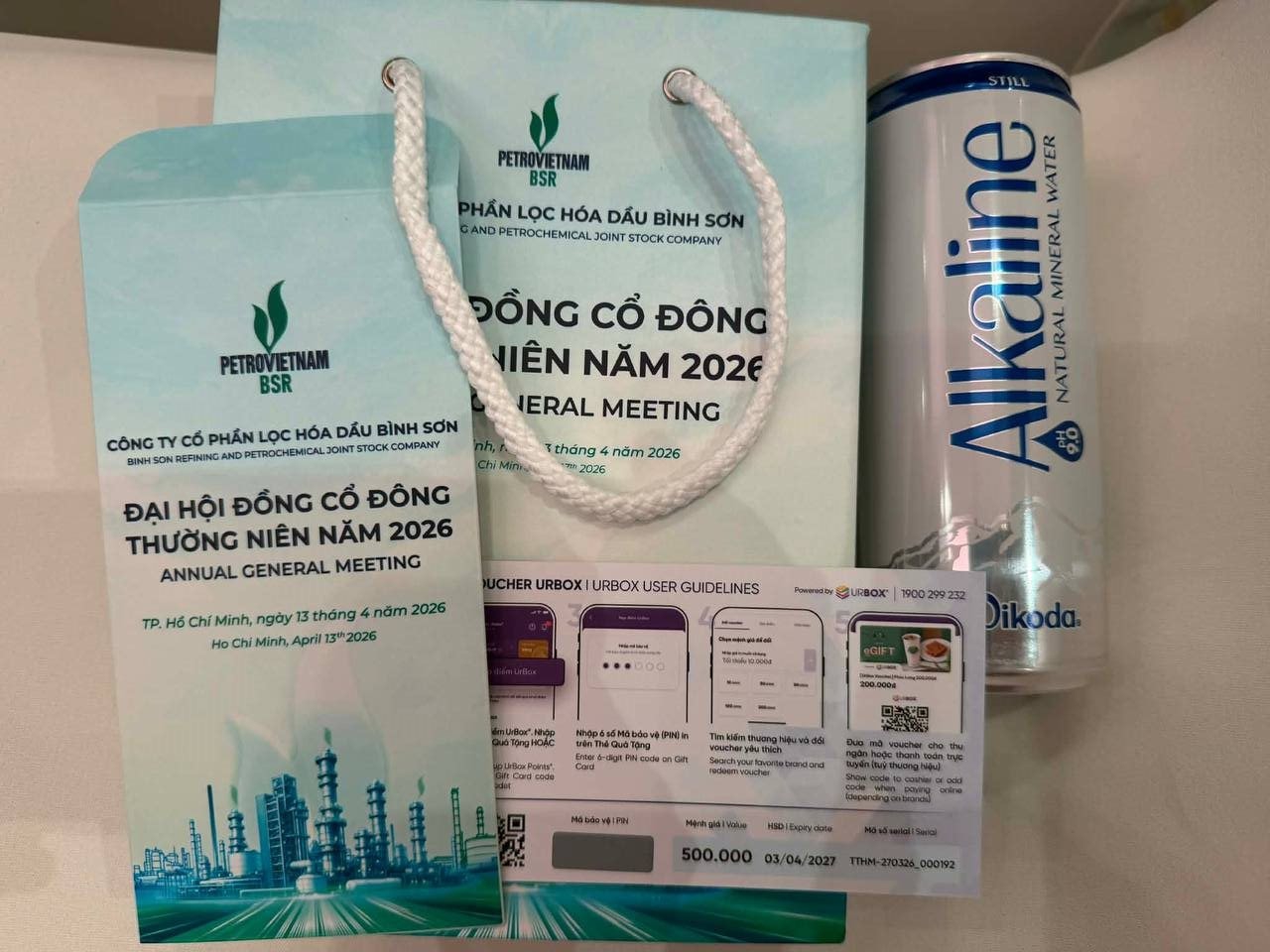 Công ty lọc dầu 5 tỷ USD "chơi lớn": Tặng Voucher trị giá 500.000 đồng cho mỗi cổ đông dự đại hội- Ảnh 1.