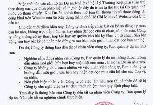 Hơn 12.000 người tranh mua 755 căn nhà ở xã hội: Chủ đầu tư cảnh báo lừa đảo đặt cọc trái phép- Ảnh 2.