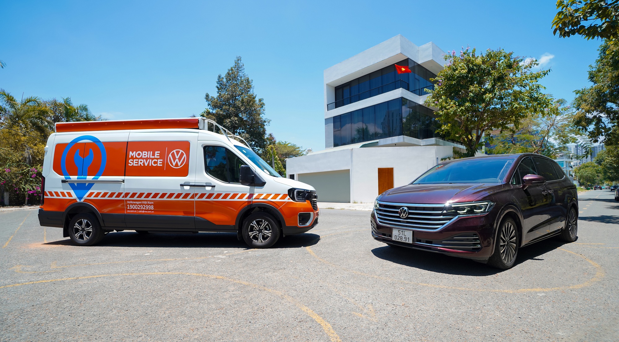 Volkswagen Việt Nam ra mắt Mobile Service, cung cấp dịch vụ chuẩn Đức tận nơi cho khách hàng - Ảnh 1.