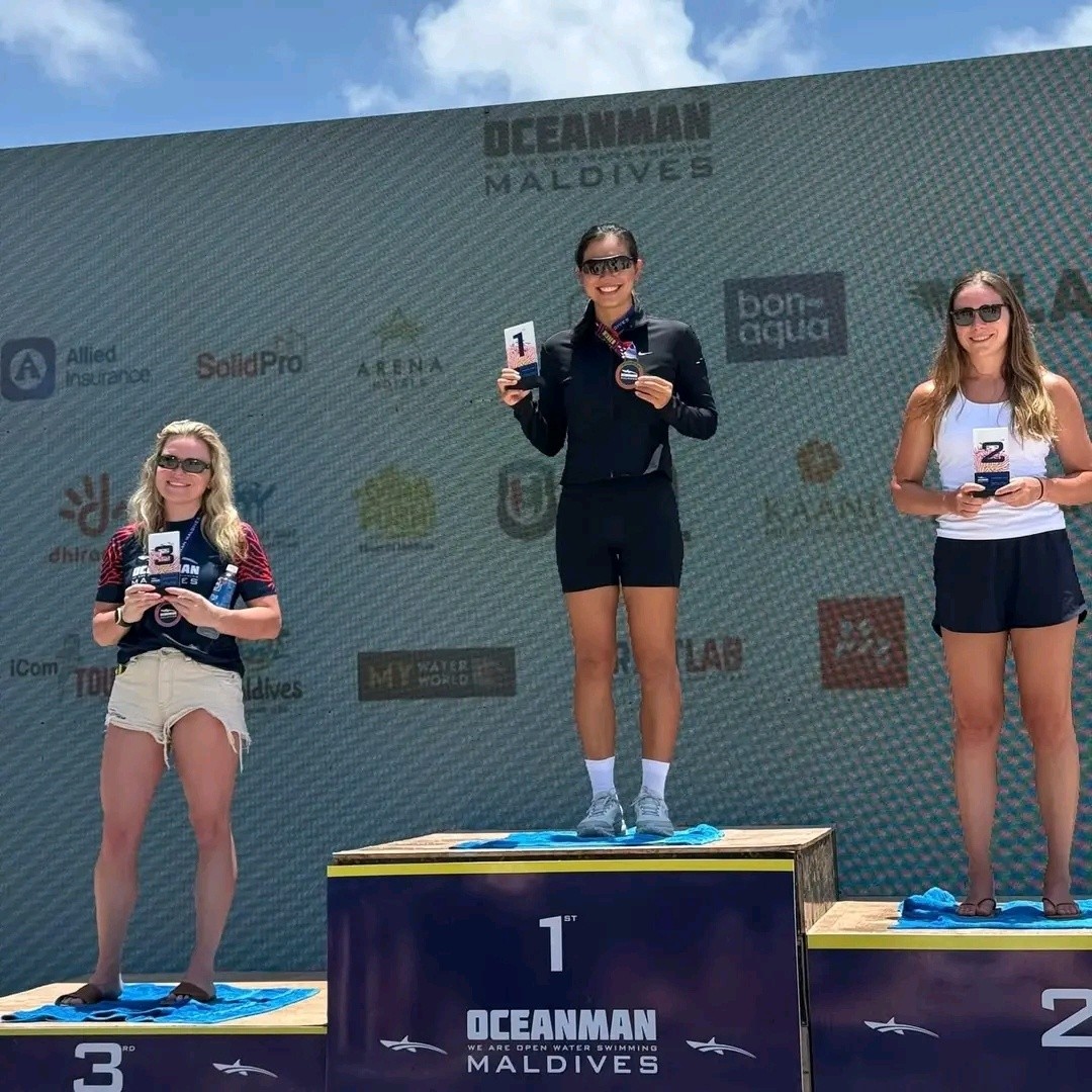 Ánh Viên gây 'chấn động' châu lục, vô địch bơi biển 10km, bơi khoẻ ngang VĐV nam giỏi nhất- Ảnh 3.