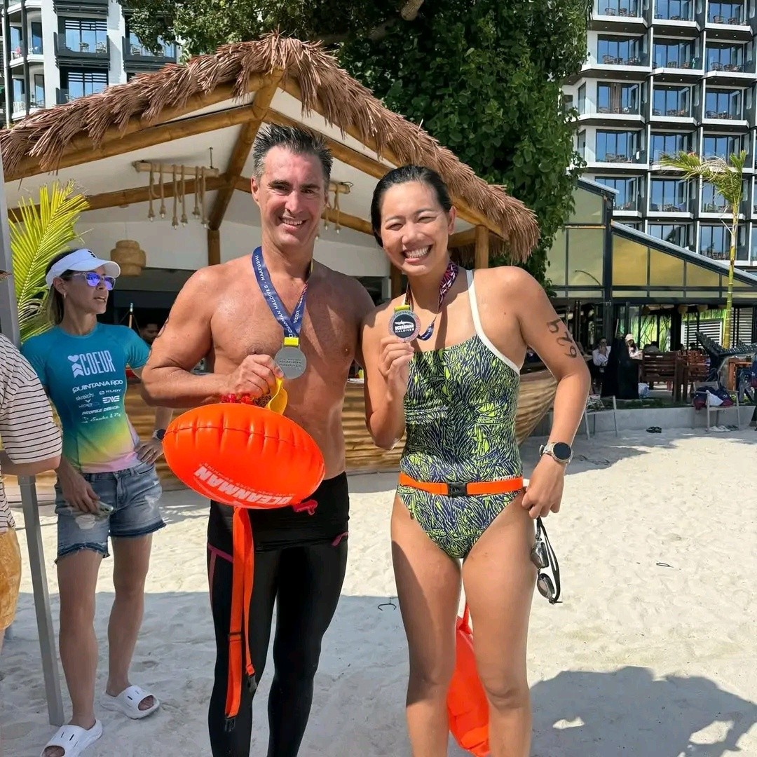 Ánh Viên gây 'chấn động' châu lục, vô địch bơi biển 10km, bơi khoẻ ngang VĐV nam giỏi nhất- Ảnh 2.