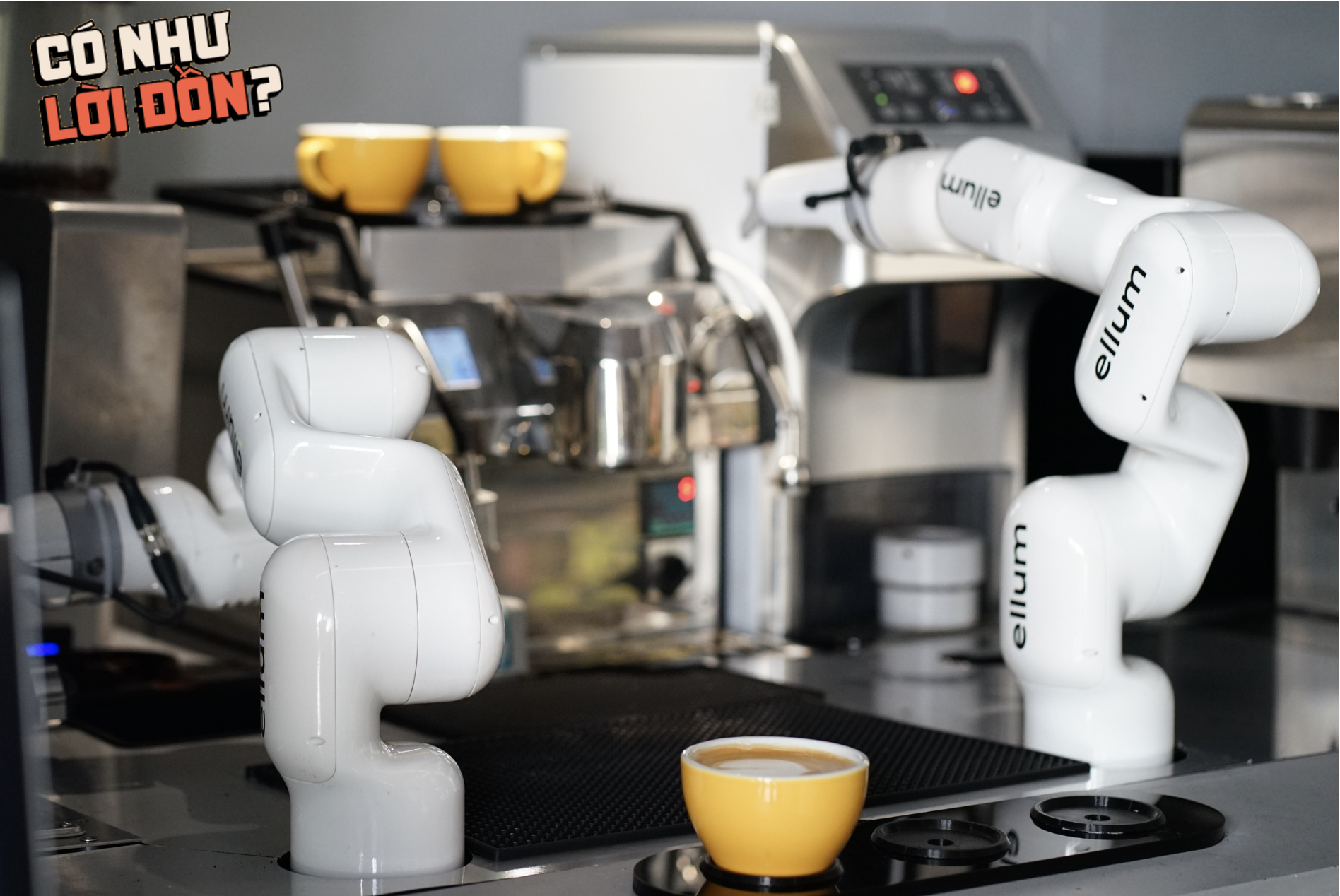 Quán cà phê "không người bán" đông nghịt ở TP.HCM: Khách chi 60.000 cho robot pha chế 2 phút, tự mua hoa qua camera AI- Ảnh 3.