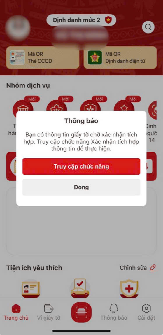 Hướng dẫn chi tiết các bước tự xác thực SIM chính chủ trên VNeID từ ngày 15/4- Ảnh 1.