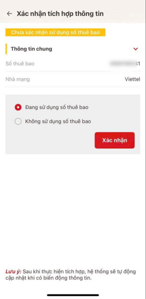 Hướng dẫn chi tiết các bước tự xác thực SIM chính chủ trên VNeID từ ngày 15/4- Ảnh 5.
