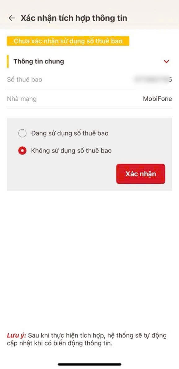 Hướng dẫn chi tiết các bước tự xác thực SIM chính chủ trên VNeID từ ngày 15/4- Ảnh 6.