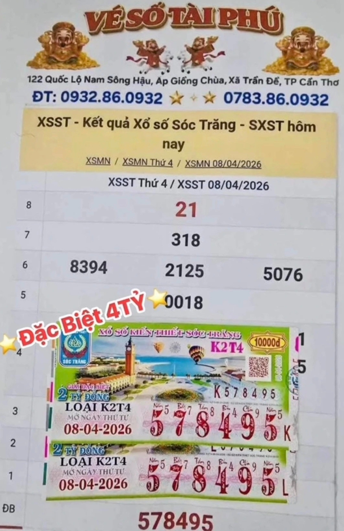 Thêm 1 người ở miền Tây 2 lần trúng độc đắc xổ số miền Nam- Ảnh 1.