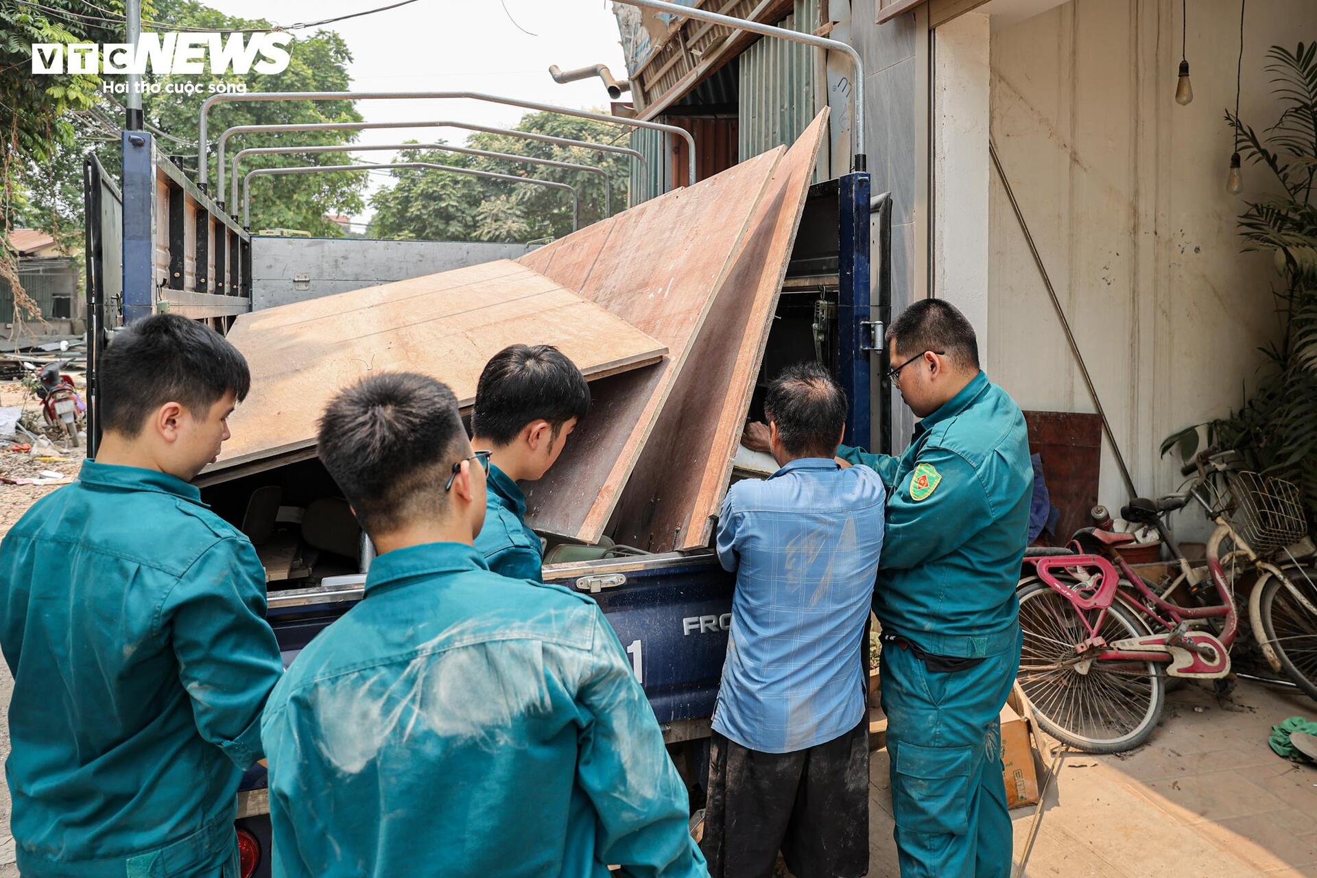 Đại công trường cầu Tứ Liên bắc qua sông Hồng sau gần 1 năm thi công- Ảnh 15.