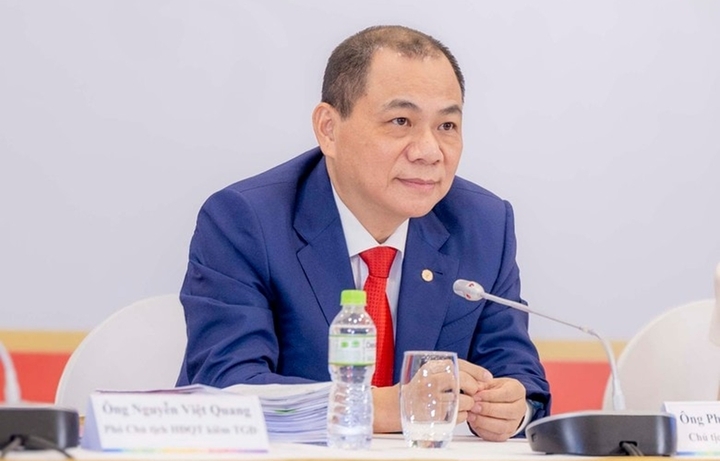 Cổ phiếu thăng hoa, tài sản tỷ phú Phạm Nhật Vượng thêm 1,1 tỷ USD sau 1 ngày- Ảnh 2.