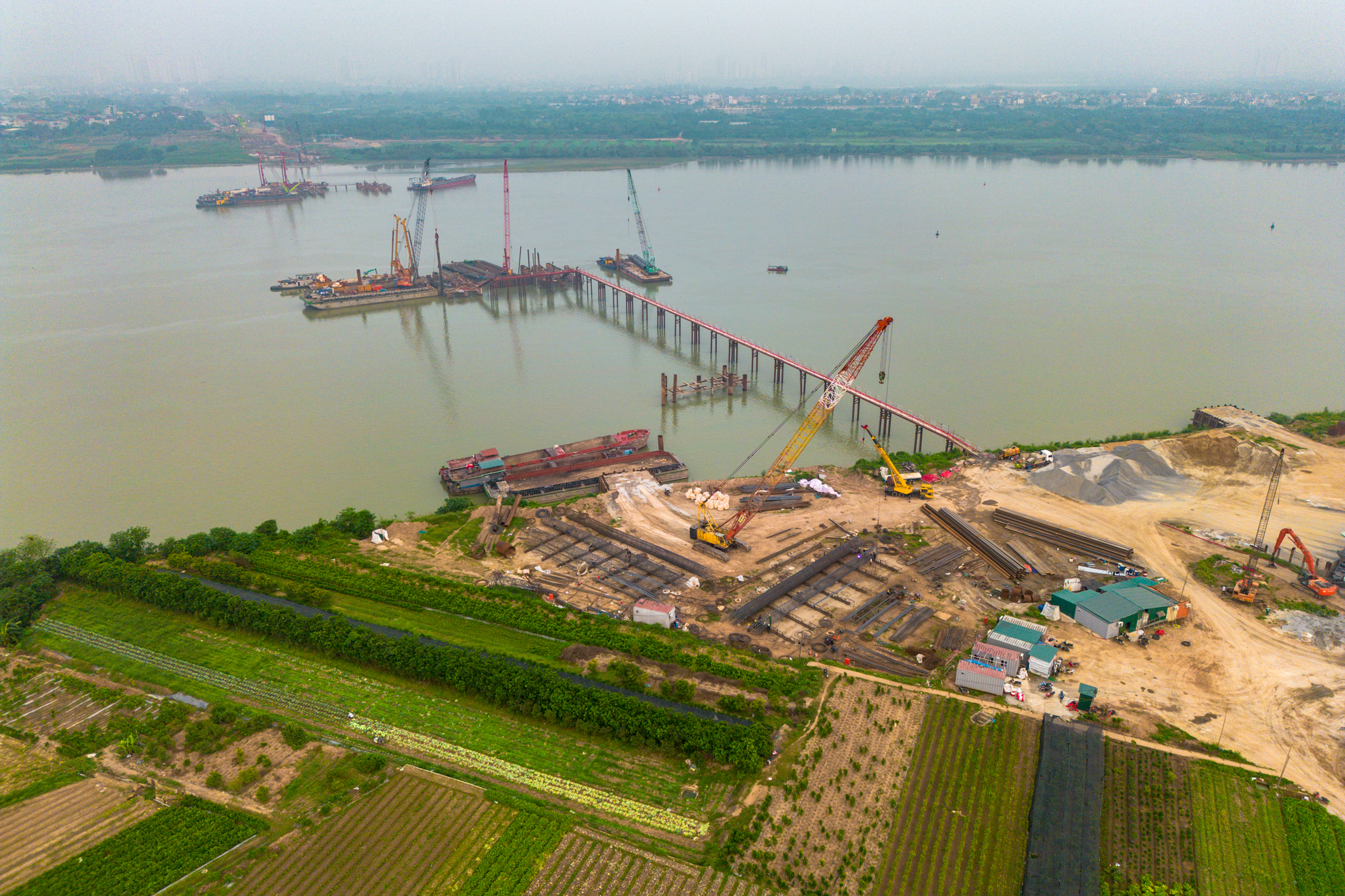 Cận cảnh dự án nằm giữa ba đại đô thị hơn 10 tỷ USD, hưởng lợi từ Vành đai 4 và cầu vượt sông Hồng - Ảnh 6.