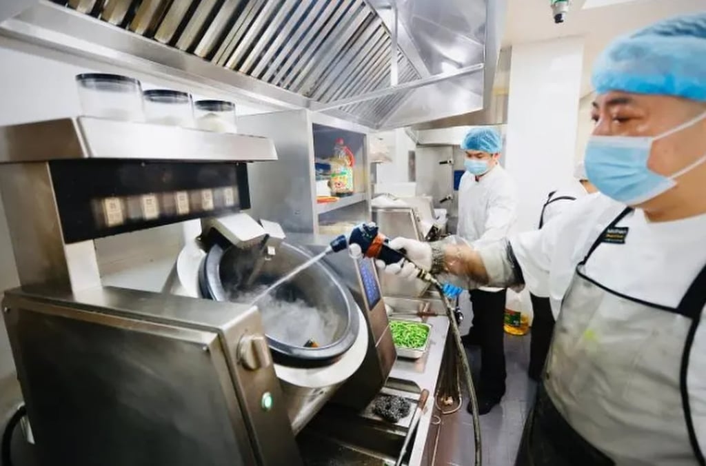 Đầu bếp robot AI càn quét miền đông Trung Quốc: Quét mặt, phân tích lưỡi thực khách để lên món- Ảnh 3. Đầu bếp robot AI càn quét miền đông Trung Quốc: Quét mặt, phân tích lưỡi thực khách để lên món- Ảnh 3.